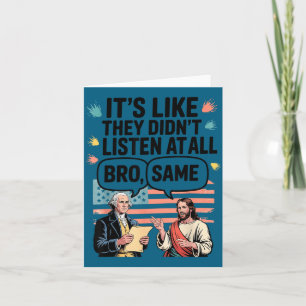 Its Shirt Vintage Like Didnt Listen All Card