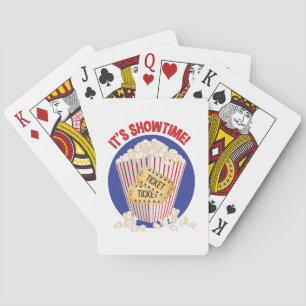 Its Showtime Playing Cards