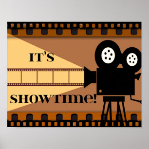 "It's Showtime!" Theatre Poster