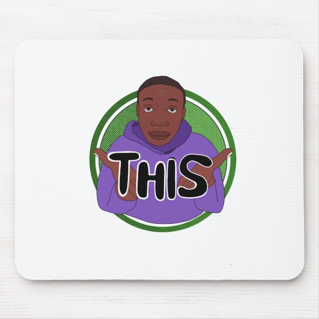 It's Simple Mouse Pad (Front)