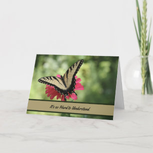 It's so Hard to Understand - Encouragement Card