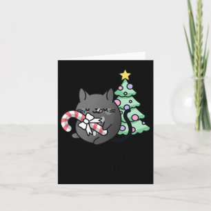 It's So Shiny I Must Murder It - Cat Christmas Coz Card