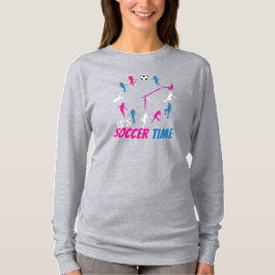 It's Soccer Time Girls Soccer Quote T-Shirt
