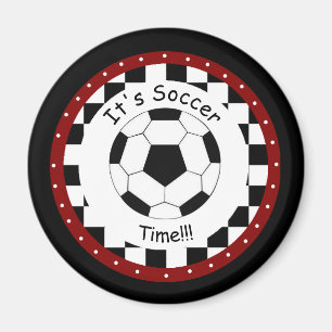 It's Soccer Time!  Magnet