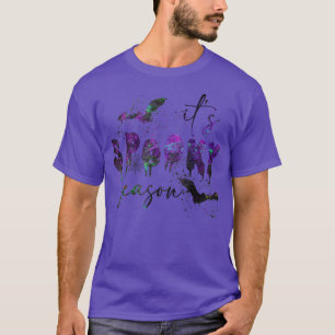 Its Spooky Season Bat Halloween T-Shirt