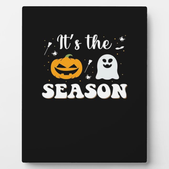 Its Spooky Season Plaque (Front)