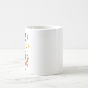 It's Spooky Season Y'all Retro Cowboy Ghost Coffee Mug