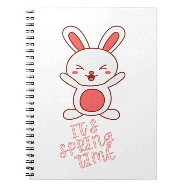 It's Spring Time   Notebook (Front)