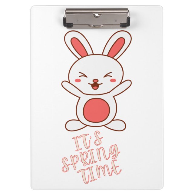 It's Spring Time   Notebook Clipboard (Front)