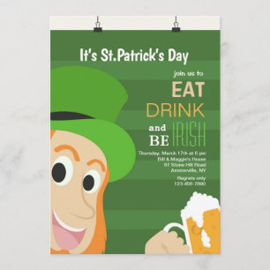 It's St. Patrick's Day Invitation