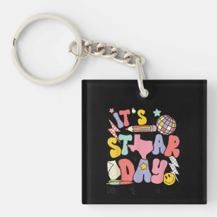 Its Staar Day Dont Stress Do Your Best Test Day Key Ring