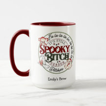 It's Still Spooky "B" Season Christmas Mug