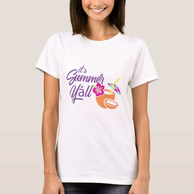 It's Summer T-Shirt (Front)