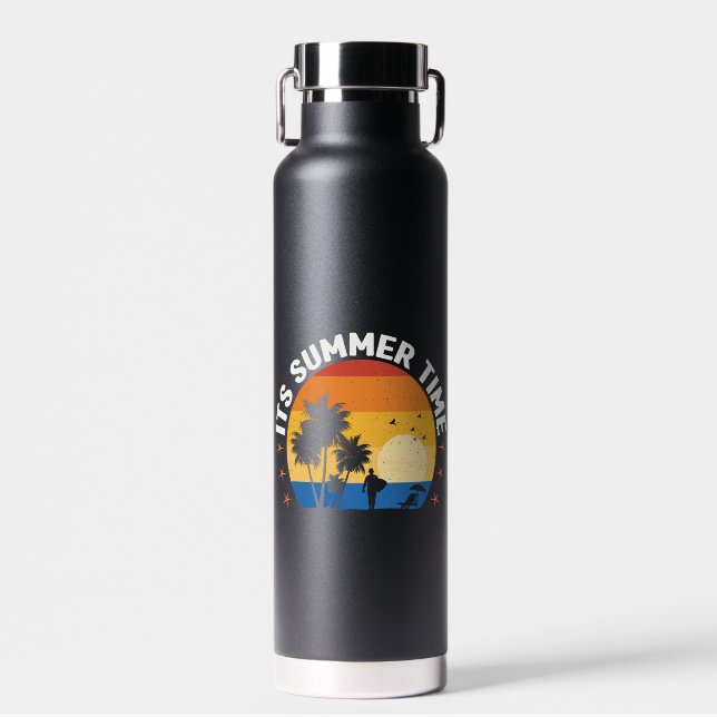 It's Summer Time-65786 Water Bottle (Front)