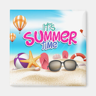 It's Summer Time Magnet
