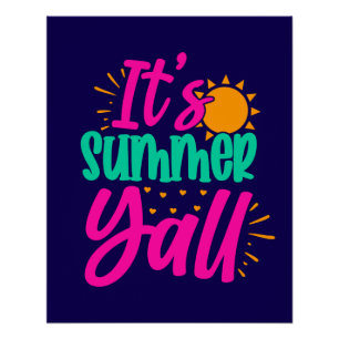It's Summer Y'all-54808 Poster