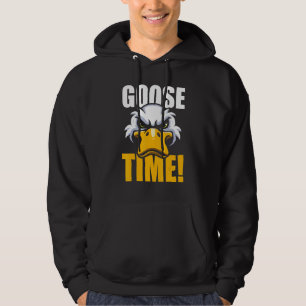 It's The Angry Goose Time Bird Animal Goose Hoodie