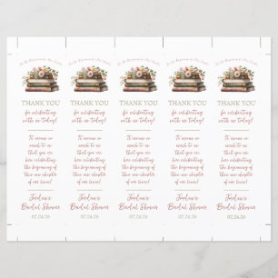 It's the Beginning of a New Chapter Bookmark Favor