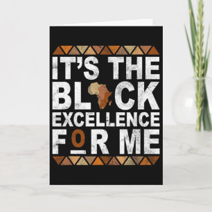 It's The Black Excellence For Me History Month Mel Card