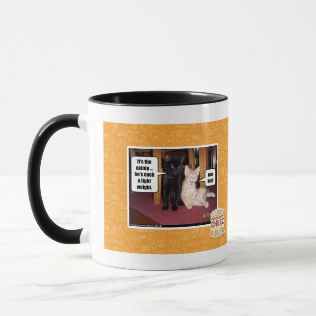 It's the catnip mug (Left)
