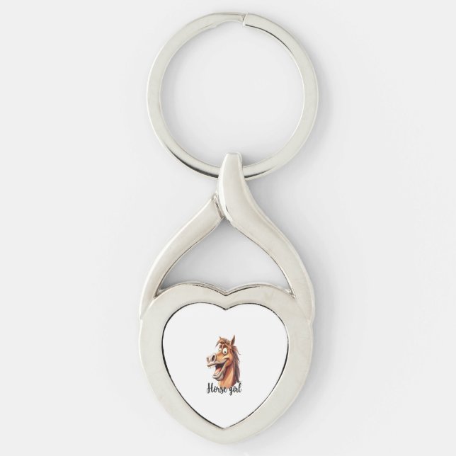 It's the Cowboy Way Retro Key Ring (Front)