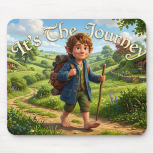 It's The Journey Mouse Pad