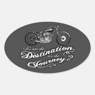It's the Journey Oval Sticker