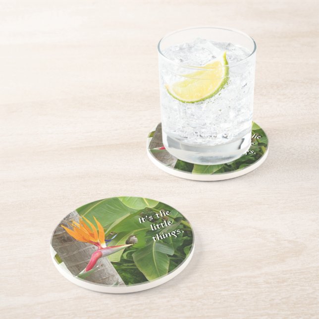 It's the Little Things Coaster (Side)