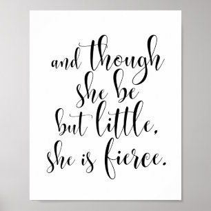 It's the little things in life poster