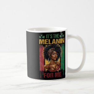 It's The Melanin Bhm African American Black Histor Coffee Mug