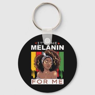 It's The Melanin Bhm African American Black Histor Key Ring