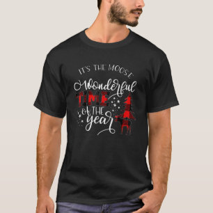 It's The Moose Wonderful Time Of The Year Buffalo  T-Shirt