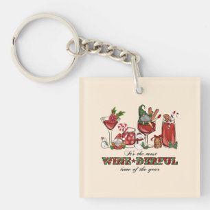 It's the Most Wine-derful Time Key Ring