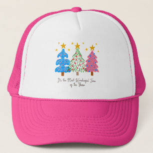 It's The Most Wonderful Time Christmas Trucker Hat