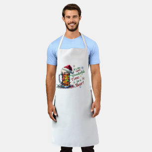 It's The Most Wonderful Time For A Beer Apron