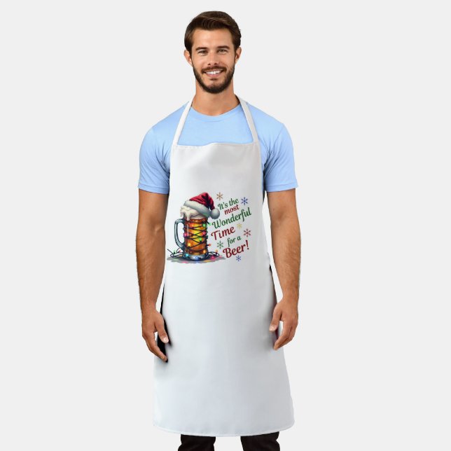 It's The Most Wonderful Time For A Beer Apron (Worn)