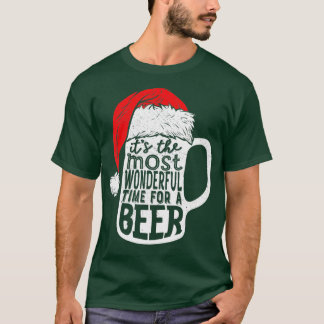 Its The Most Wonderful Time For A Beer Christmas S T-Shirt