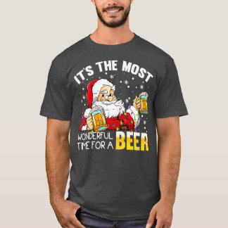 Its The Most Wonderful Time For A Beer Christmas S T-Shirt