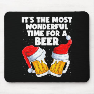 Its The Most Wonderful Time For A Beer Lover Chris Mouse Pad