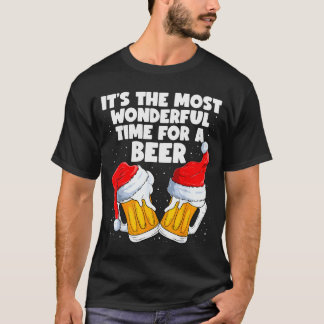 Its The Most Wonderful Time For A Beer Lover Chris T-Shirt