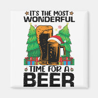 Its The Most Wonderful Time For A Beer Santa