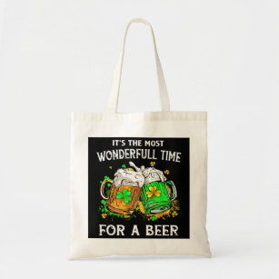 Its The Most Wonderful Time For A Beer St Patricks Tote Bag