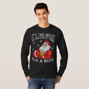 Its The Most Wonderful Time For A Beer T-Shirt
