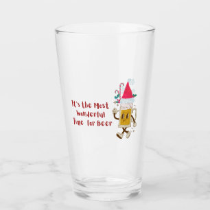 It's the Most Wonderful Time for Beer  Glass