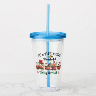 It's The Most Wonderful Time Of The Year Acrylic Tumbler