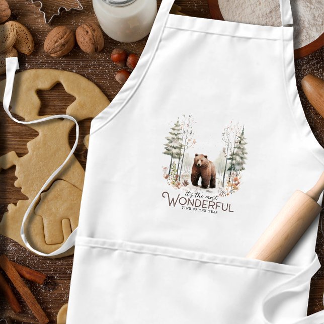 It's the Most Wonderful Time of the Year, Bear Standard Apron (Creator Uploaded)