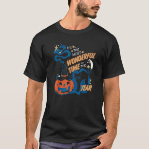 It's The Most Wonderful Time Of The Year Black Cat T-Shirt