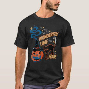 It's The Most Wonderful Time Of The Year Black Cat T-Shirt