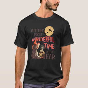 It's the Most Wonderful Time of the Year Cat Witch T-Shirt