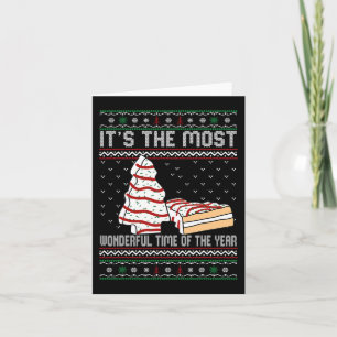 Its The Most Wonderful Time Of The Year Christmas  Card